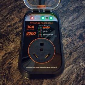 Fc-03 Geargo Rv Surge Protector 30 Amp Circuit Analyzer Guard Model