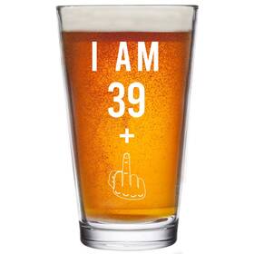 Frys-js-1204-038 Gelid 39 One Middle Finger 40th Birthday Gifts For Men 16 Ounces White