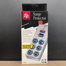 P10030 Gemini Industries Pc Accessories 6 Outlet Surge Protector - Brand New