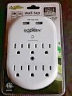 Gg-16000usb Go Green Power Outlet Usb Wall Tap White 815333019250