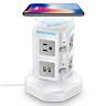 Gl-fwc-01 Power Strip Tower Wireless Charger Glcon Surge Protector