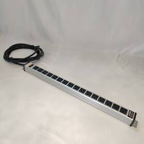 Lts-16h325 Global Metal Mount 24in 16 Outlet Power Strip 15a 125vac 60hz 1875w