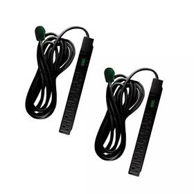 G-16315-15bk-2 Go Green Power 313104751755 Gogreen 15 Ft. 14/3 6 Outlet Indoor Surge Protector Blac
