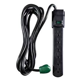 Gogreen Power 313102554594 6-outlet Surge Protector With 6 Ft. Cord Black