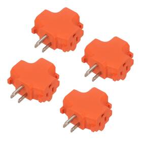 Gomen 652726776402 3-outlet Grounding Adapter Heavy Duty 3 Way Plug Etl Listed Grounde