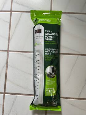 1440 Greenlite 635279986108 Tier 1 - Advanc Power Strip / 7 Outlets Energy Saving Joules