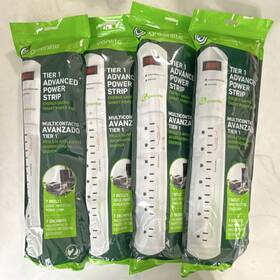 6ftcable Greenlite Aps/t107m15a 4pkgreenlite Advanced Power Strip7outlet Surge Protector Energy-saving