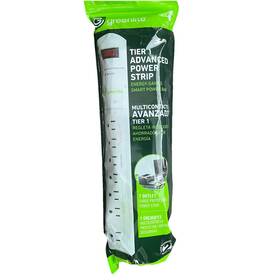 T107m1s4 Greenlite Aps/t107m1s4/i02 Smart Power Strip 7 Outlet Surge Protector Energy Saving Tier 1