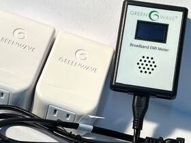 1-greenwave Greenwave 700987683257 Spectrum 2500i 120v Set Of 3 Filters And Emi Meter New