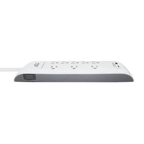 Grip 840140300505 8 Outlet Surge Protector With 1 Usb And Usb-c Port