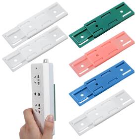 Kfaq1gmh Gtziqa 741314 1 Self Adhesive Power Strip Holder 6 Pcs 3.7 X 1.4 Inches Colors