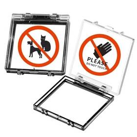 Gc-bsc-2pcs55mmsquare Guanchen 2pcs Button Switch Cover With Sticker 55mm