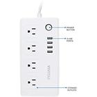 Ha-1007 Ha1007 Smart Home Power Strip Multi Plug With Usb 681066919293