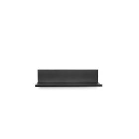L-12-b Hangman R 681391211970 No-stud Floating Shelf Black Powder Coat 12- Inch