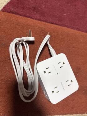Hn12wuc2 Hanycony Surge Protector Power Strip With Usb 125v 60hz 15a 1875w Max
