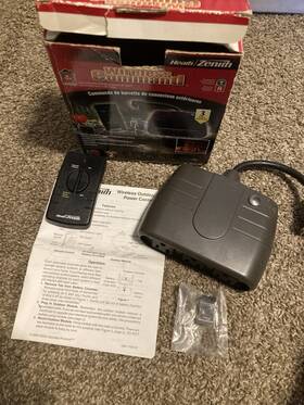 Sl-6022-bk Heath Zenith Wireless Outdoor Power Strip 3 Outlets Remote Black 960w