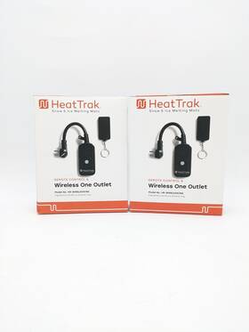 Heattrak 899894001770 Wireless One Outlet With Remote Control For Frigid Outdoor Use Lot Of 2
