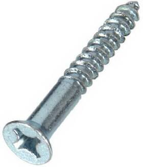 40168 Hillman Fasteners Wood Screw Zinc #12 X 3- Inch 100-pk. -40168