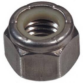 829724 Hillman Fasteners Lock Nuts Stainless Steel 3/8-16 50-pk. -829724