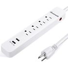 Hou402w Dewenwils Outlet Power Strip Extension Cord With Smart 611901251561