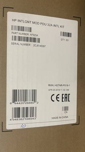 Af525a Hp Hpe Intelligent Modular Pdu Control Unit New 43a