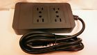 4a5u-v1-us-bk Hpc Outlet Power Strip Surge Protector Usb Charger Built Black