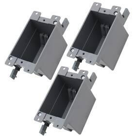 Hxh-sn14z-3 Huixhao Old Work Electrical Outlet Box 1 Gang 14cu Inch Plastic Etl Li
