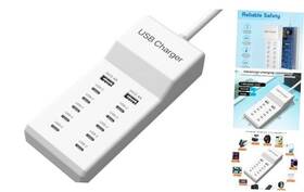 Yili-10usb04 Huizhou Yili Information Technology Co. Ltd. Multiple Usb C Charger 12 Ports Charging Station 60w 12ports-60w