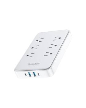 Huntkey 894788003256 Easycombo 6-outlet Detachable Power Strip - Surge Protection Extension Cord O