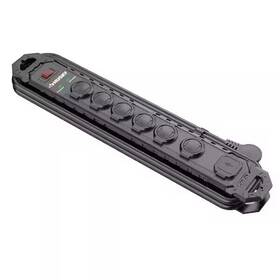 Ylpt-154 Husky 8 Ft. 14/3 Heavy Duty 6-outlet 2100 Joule Surge Protector Black - New