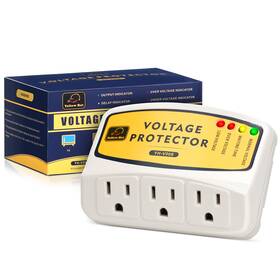 Hvac Yellow Hat 740866209116 Voltage Protector 120v 12a 1440w 3 Outlets Surge For Refrigerator