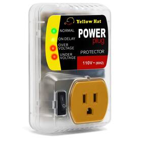 Hvac Yellow Hat 742773213873 Surge Protector Voltage For Home Appliance Brownout Outlet