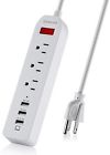 Hya18ws-3au3u Hitrends Power Strip 3 718760671940