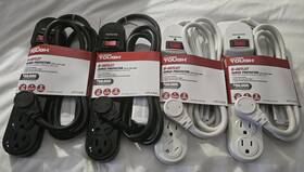Ps6sp-2l-b Hyper Tough 4 6-outlet Surge Protector 6ft Cord Childproof Covers
