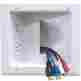 Iba5-w Peerless-av New In-wall Plastic Cable Plate With Surge Suppressor 735029275886