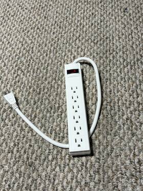 700.864.01 Ikea 6 Outlet Power Strip