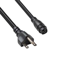 Il-t240 Iluminar Lighting Cable Logic 240v Ac Power 6-15p 10in/25cm