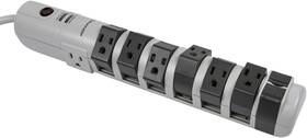 Inc. 313039092039 8 Outlet Rotating Surge Strip - Ul Rated 2 160 Joules With Grounded And Protecte