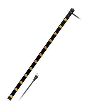 Em1201-1403ba Inchic Kmc 12 Outlet Heavy Duty Workshop Metal Power Strip With 3-foot Long Extensio