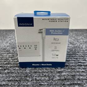 Ns-pwrd3c6 Insignia 3 Outlet/3 Usb Desktop Power Tap 900 Joules Surge Protector