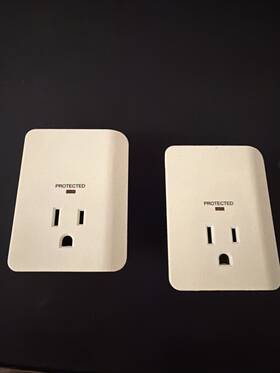 3030099 Intertek Single Outlet Surge Protectors - X2