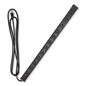 Iron Forge Cable 840013418344 12 Outlet Power Strip Surge Protector - 14/3 Heavy Duty Rack