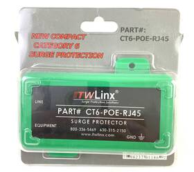 Ct6-poe-rj45 Itw Linx Electronic Component Solutions 1gb Rated 4 Pair Protector