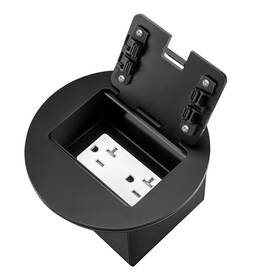 Elc1030bsg Jacepfy Recessed Floor Outlet Box Deeper 20 Amp Electrical Tamper Resist
