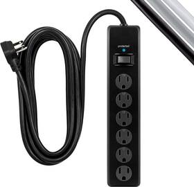 50767 Jasco Products Company Llc Ge 6-outlet Surge Protector 15 Ft Extension Cord Power Strip 800 Joules Flat 50767 Jasco Products Company Llc Ge 6-outlet Surge Protector 15 Ft Extension Cord Power Strip 800 Joules Flat
