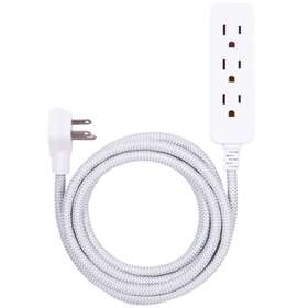 53247 Jasco Products Company Llc General Electric Pro Extension Cord With Surge Protection 250j White New