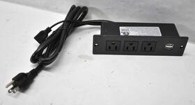 Jn00-03-02 Jenson Enterprise Furniture Power Distribution 3 Outlet 2 Usb 1800w Jn00-03-02 Jenson Enterprise Furniture Power Distribution 3 Outlet 2 Usb 1800w