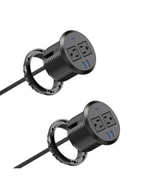 2568755788 Jgstkcity 3 Inch Desktop Power Grommet Usb C 20w Fast Charging Station Furniture Recesse