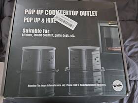 Jgstkcity 313023027061 Pop Up Outlet With 15w Wireless Charger And 4 Outlets