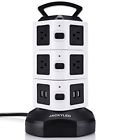 Jk146-ms10 4 Jackyled Power Strip